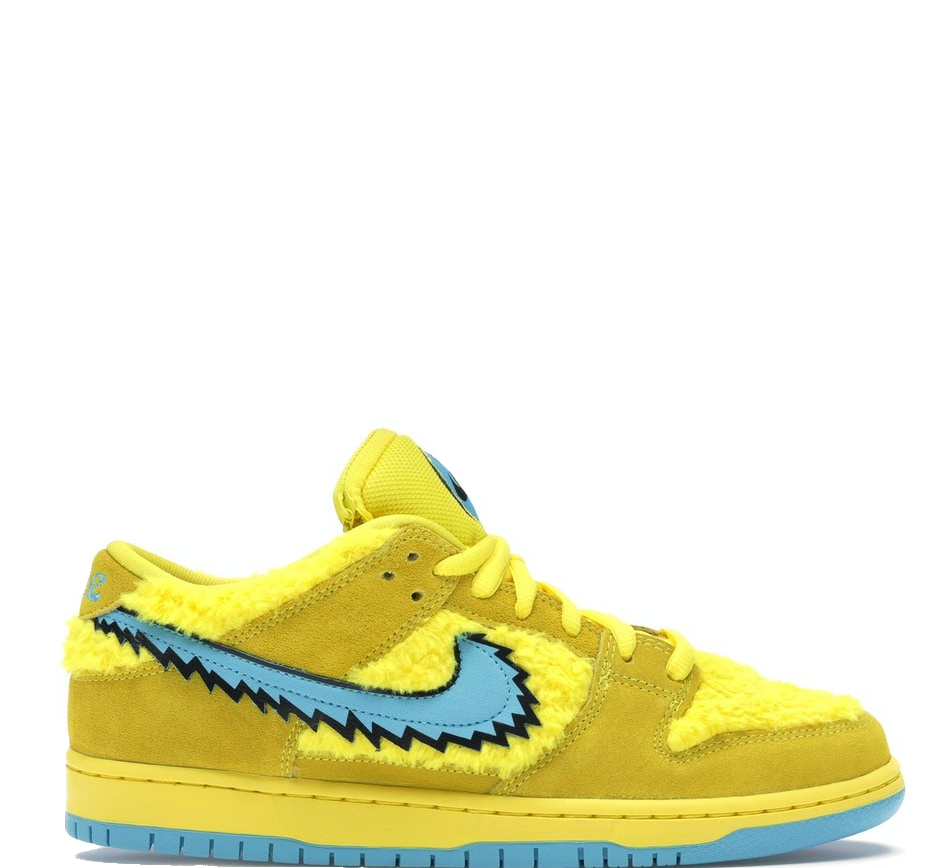 Nike SB Dunk Low Grateful Dead Bears Opti Yellow Size 13 (Brand new) - - -  - - - - - #Drips 💧 #DripsandKicks#DripsClothingandKicks #s